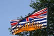 B.C. Flag, Canada Stock Photos