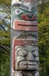 Totem Poles, Canada Stock Photographs