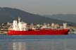 Cargo Ship Carries Cargo Containers, Burrard Inlet