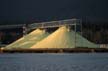 North Vancouver Sulfur Pits, Canada Stock Photos