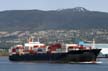 Cargo Ship Carries Cargo Containers, Burrard Inlet