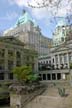 Vancouver Art Gallery And The Fairmont Hotel Vancouver, Downtown Vancouver