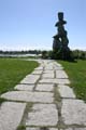 The Inukshuk Constructed By Alvin Kanak, English Bay Beach