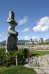 The Inukshuk Constructed By Alvin Kanak, English Bay Beach