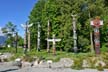 Totem Poles, Canada Stock Photos