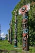 Totem Poles, Canada Stock Photos