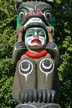 Totem Poles, Canada Stock Photos