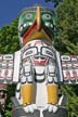 Totem Poles, Canada Stock Photos