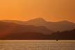 English Bay Sunset, Canada Stock Photos