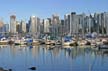 Downtown Vancouver Skyline, Canada Stock Photos