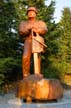 Chainsaw Art By Glen Greensides, Grouse Mountain