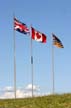 UK Flag, Canada Stock Photos