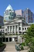 Vancouver Art Gallery And The Fairmont Hotel Vancouver, Downtown Vancouver