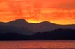 English Bay Sunset, Canada Stock Photographs