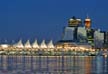 Canada Place At Night, Downtown Vancouver