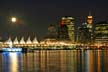 Canada Place At Night, Downtown Vancouver