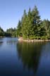 Sight Of The Sasamat Lake, Canada Stock Photos