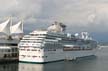 A Docked Cruise Ship At Canada Place, Canada Place