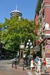 Gastown Steam Clock, Canada Stock Photographs