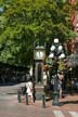 Gastown Steam Clock, Canada Stock Photographs