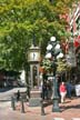 Gastown Steam Clock, Canada Stock Photographs