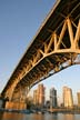 Granville Bridge False Creek, Canada Stock Photos