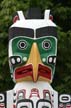 Totem Poles, Canada Stock Photographs