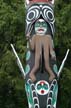 Totem Poles, Canada Stock Photographs