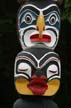 Totem Poles, Canada Stock Photographs