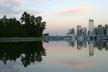 Coal Harbour At Night, Downtown Vancouver