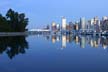 Coal Harbour At Night, Downtown Vancouver