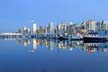 Coal Harbour At Night, Downtown Vancouver