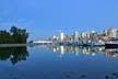 Coal Harbour At Night, Downtown Vancouver