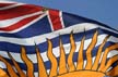 B.C. Flag, Canada Stock Photos