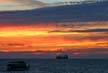 English Bay Sunset, Canada Stock Photos