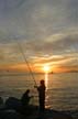 English Bay Sunset, Canada Stock Photos