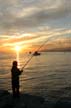 English Bay Sunset, Canada Stock Photos