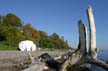 Massive White Rock, Canada Stock Photographs