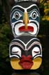 Totem Poles, Canada Stock Photographs