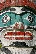 Burnaby Totem Poles, Canada Stock Photos