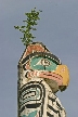 Burnaby Totem Poles, Canada Stock Photos