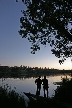 Burnaby Lake, Canada Stock Photos