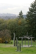 Carved Poles, Canada Stock Photos