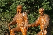 Grouse Mountain Hikers, Canada Stock Photos