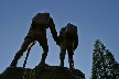 Grouse Mountain Hikers, Canada Stock Photos