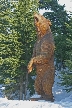 Chainsaw Art By Glen Greensides, Canada Stock Photos