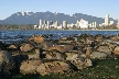 English Bay & West End, Canada Stock Photos