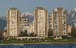 English Bay & West End, Canada Stock Photos