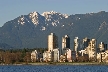 English Bay & West End, Canada Stock Photos