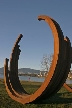 An Artwork In Vanier Park, Canada Stock Photos